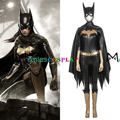 Batgirl Batwoman Kate Kane Costume Cosplay Jumpsuit Cloak Outfit