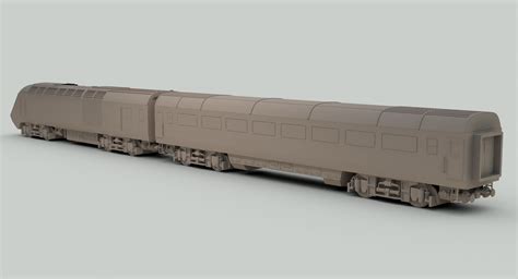 British Rail Class 43 Hst Train 3d Model 159 3ds Fbx Max Obj Free3d