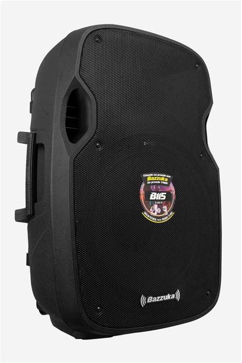 Parlante Amplificado Portable Bazzuka B N Negro De Prati Tienda