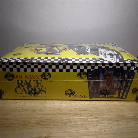 1991 Maxx Nascar Race Cards Wax Box Mike N Mandys Corner