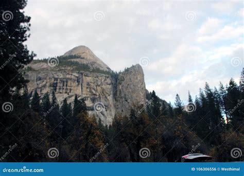 View Of Washington Column On Right And North Dome On Left Yosemite