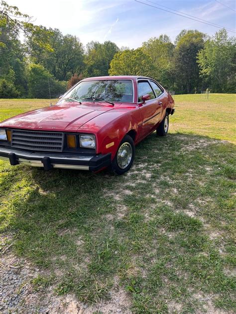 1980 Ford Pinto Hatchback Red RWD Automatic for sale