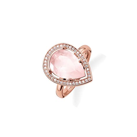 Thomas Sabo Tr Ring Maharani Ros Rosa Gr