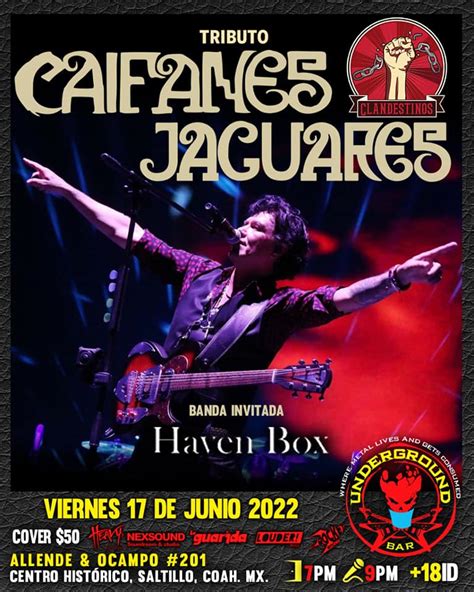 Tributo A Caifanes Y Jaguares Bienvenidos A Saltillo