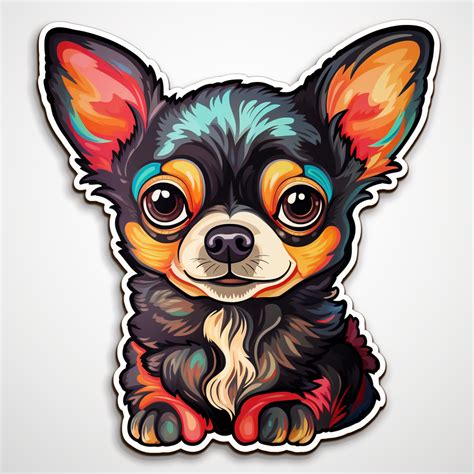 Riesiger Xxxl Autoaufkleber Sticker Niedlicher Chihuahua Aufkleber Ebay