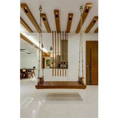 Modern Indoor Wooden Swing Hand Carving At Rs Piece In Chennai