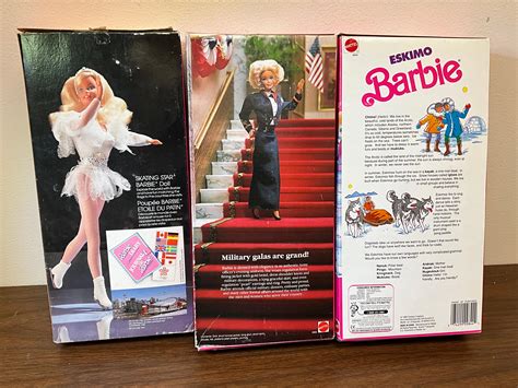 Lot 3 Vintage Barbies Including Foreign