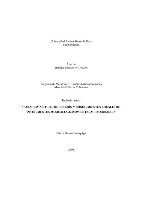 PDF PARADIGMA OTRO PRODUCCIÓN Y CONOCIMIENTOS LOCALES DE