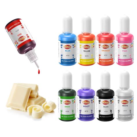 Buy Oil Based Food Coloring For Chocolate 9 Colors Oil Food Dye Coloring For Chocolate Candy