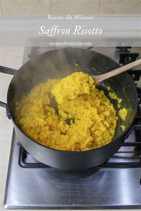 Saffron Risotto | Risotto alla Milanese - Recipes from Italy