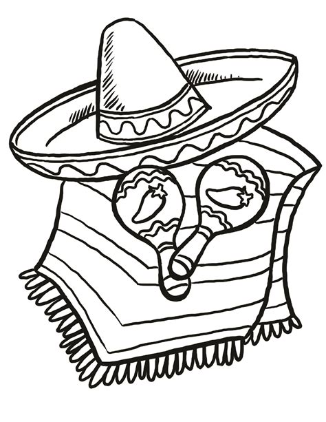 Free Printable Cinco De Mayo Coloring Pages at GetColorings.com | Free