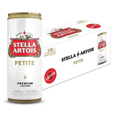 Cerveza Stella Artois European Pale Lager Lata Ml Unidades