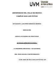 Ingenieria Act Lemm Docx Universidad Del Valle De Mexico Campus