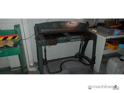 Used John Heine John Heine Treadle Guillotine 1200mm Manual Treadle