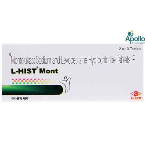 L Hist Mont Tablet 10 S Price Uses Side Effects Composition Apollo