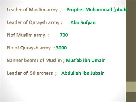 Battle of uhud