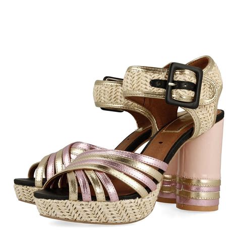 Sandalias Nude Detalles Dorados Gioseppo Dressme
