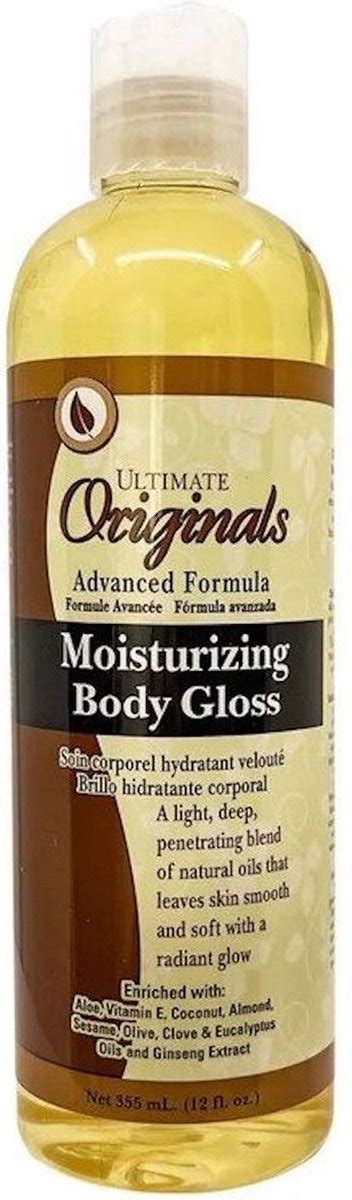 Africas Best Ultimate Organics Cocoa Butter And Shea Butter Moisturizing Body Gloss 355 Ml Bol