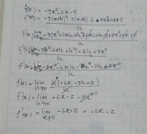 Al Calcular Limite Cuando H Tiende A Cero De F X H F X H Siendo F