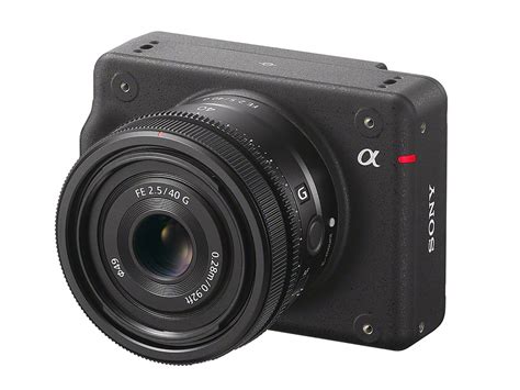 Sony Unveils ILX LR1 A Full Frame E Mount Camera For Drone Remote And