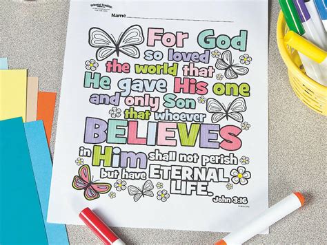 John 3 16 Free Printable Free Printable