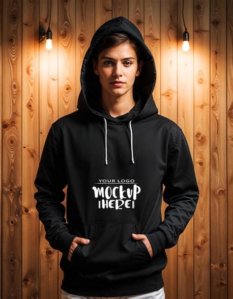 Hoodie Mockup Template Design For Social Media Poster And Banner