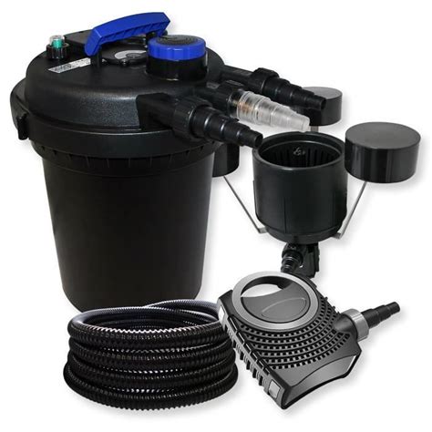 Kit De Filtration Pression Bassin L St Rilisateur Uvc W Pompe