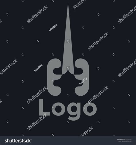 Simple Clean Logo Design Concept Stock Vector Royalty Free 1816711265