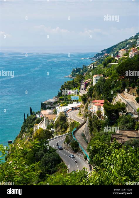 Italy Campania Sorrent Amalfi Coast Salerno Stock Photo Alamy