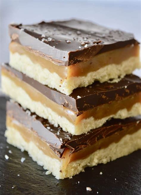 Salted Chocolate Caramel Squares - This Delicious House