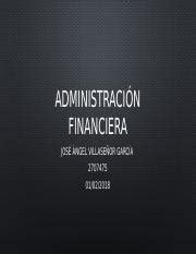 Administraci N Financiera Actividad Pptx Administracin Financiera