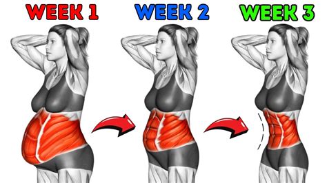 1 Minute Standing Exercises To See Your Belly Flatten Youtube