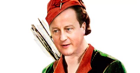 David Camerons Reverse Robin Hood Stealing From The Poor To Give To