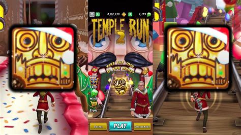 Temple Run Winter Toyland Endless Run Game Play Android Youtube