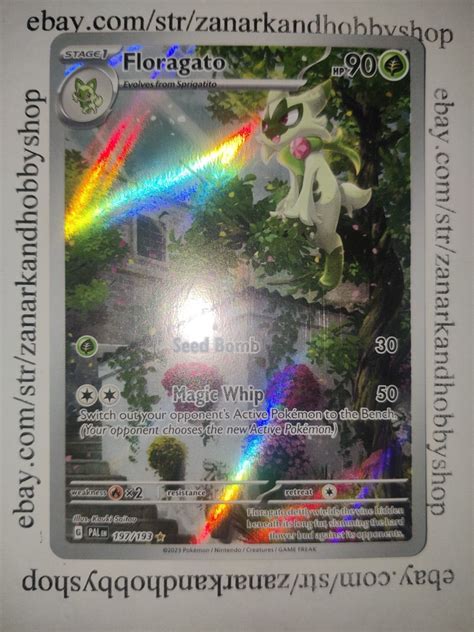 Pokemon Floragato Paldea Evolved Nm Ebay