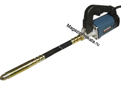 Глубинный вибратор для бетона Elmos EVR-15 (Ø 38мм, виброшланг 1.8м) в ...