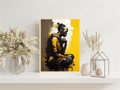 African Male Portrait Male Portrait African Painting - Etsy