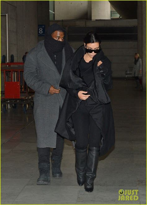 Kim Kardashian And Kanye West Back In Paris Photo 2788484 Kanye West Kim Kardashian