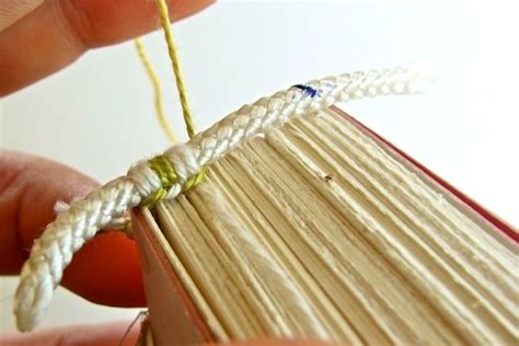 How To Headbands Bookbinding Book Binding Diy Book Binding