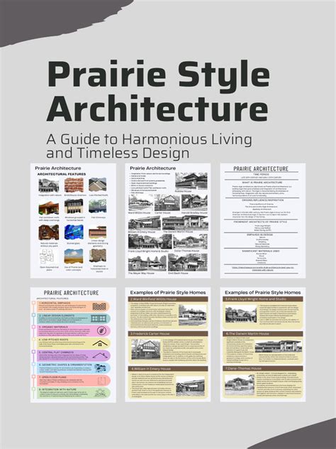 Prairie Style Architecture | PDF