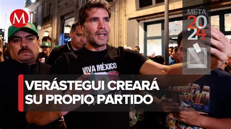 Eduardo Verástegui critica al INE buscará crear su propio partido en