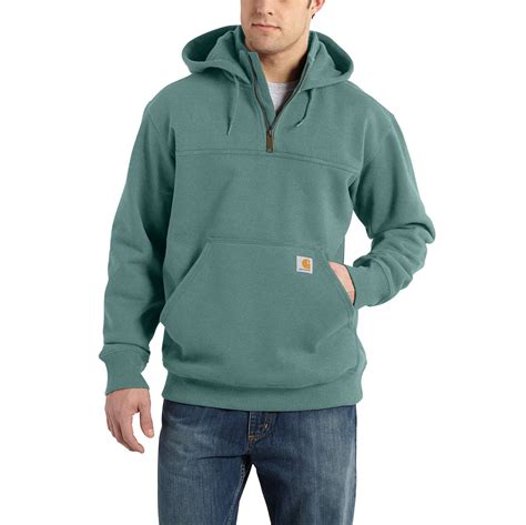 Rain Defender® Loose Fit Heavyweight Quarter Zip Sweatshirt Carhartt Reworked