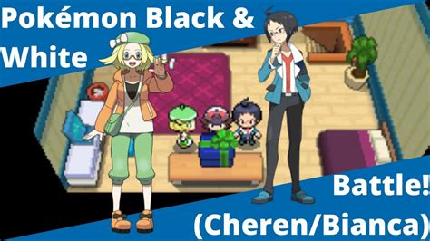 Battle Cheren Bianca Pokémon Black And Pokémon White 5 Minutes