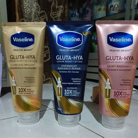 Jual Vaseline Gluta Hya 330ml Shopee Indonesia