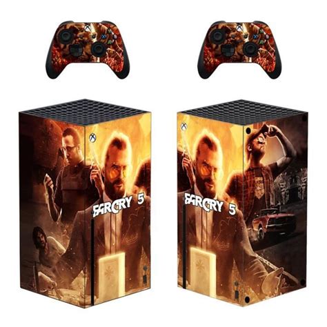 Kit Autocollants Pour Xbox Series X Farcry Sticker Skin Pour Xbox