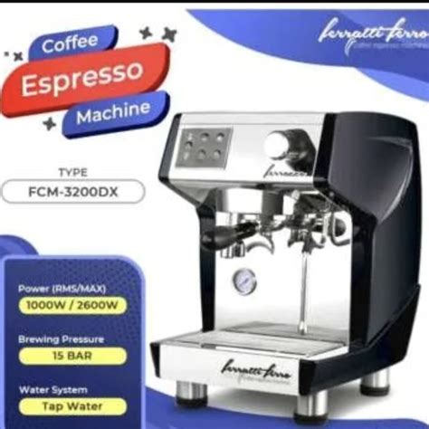 Jual Mesin Kopi Espresso Ferratti Ferro Fcm Dx Fcm Dx