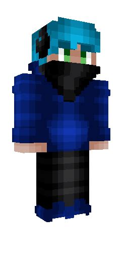 Gamer Boy Bandanna And Headphones Blue Hoodie Skins Para Minecraft Skin De Minecraft