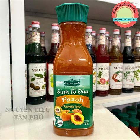 Sinh tố Đào Golden Farm 1L | Shopee Việt Nam