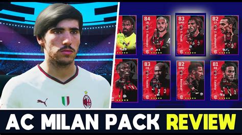 Efootball Ac Milan Premium Pack Review Breakdown Youtube