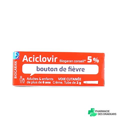 Aciclovir Boutons De Fi Vre